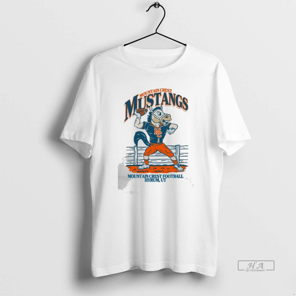 Official Mountain Crest Mustangs Football Mascot Hyrum Ut 2025