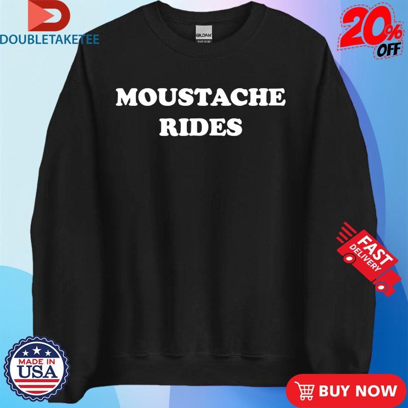 Official Moustache Rides Shirts Unisex , , , Long Sleeve Tee