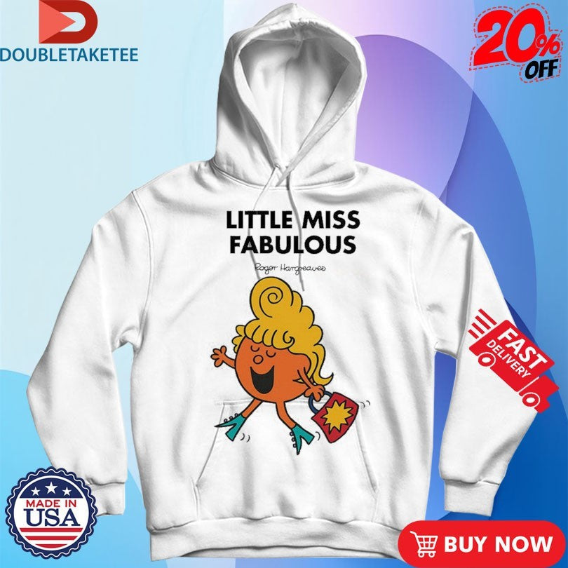 Official Mr. Men Little Miss Little Miss Fabulous Shirts Unisex , , , Long Sleeve Tee