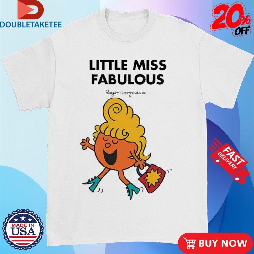 Official Mr. Men Little Miss Little Miss Fabulous Shirts Unisex , , , Long Sleeve Tee