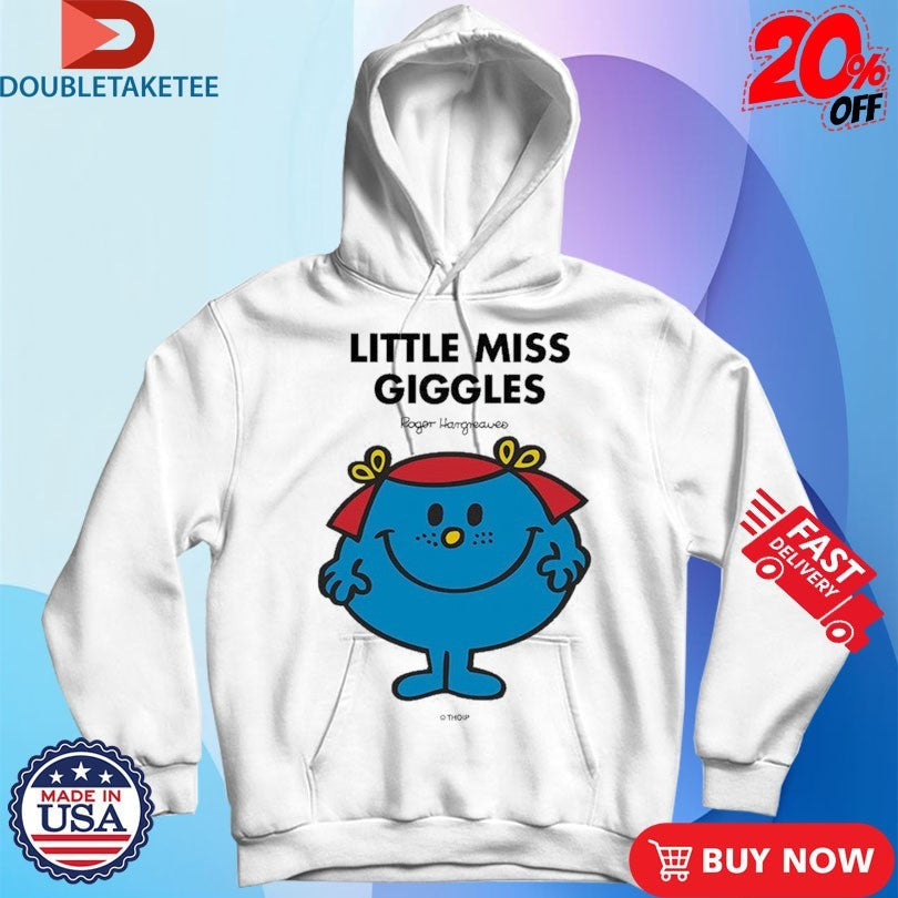 Official Mr. Men Little Miss Little Miss Giggles Shirts Unisex , , , Long Sleeve Tee