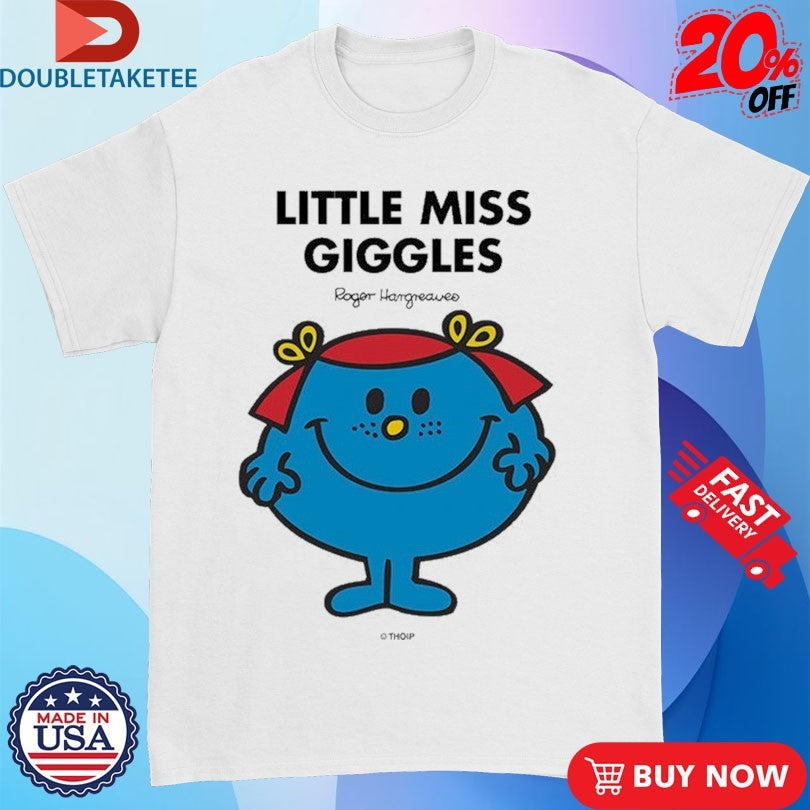 Official Mr. Men Little Miss Little Miss Giggles Shirts Unisex , , , Long Sleeve Tee