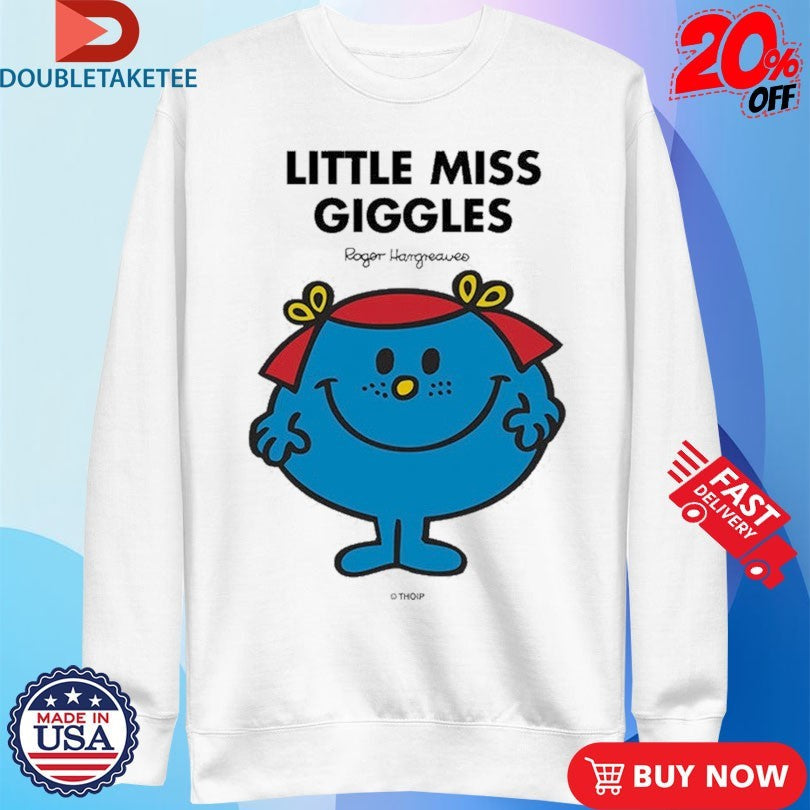 Official Mr. Men Little Miss Little Miss Giggles Shirts Unisex , , , Long Sleeve Tee