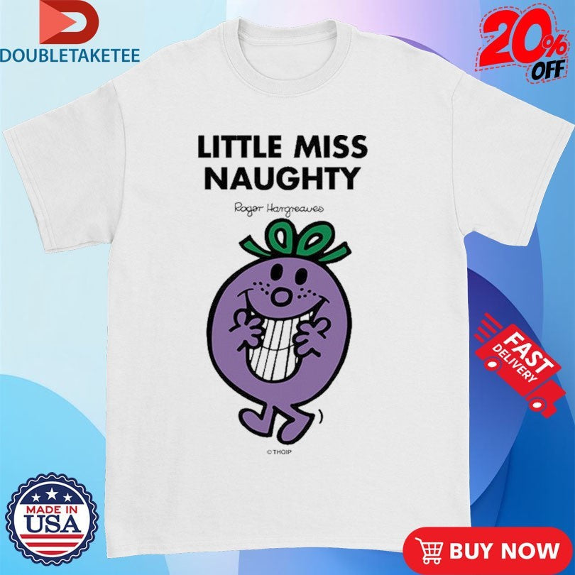 Official Mr. Men Little Miss Little Miss Naughty Shirts Unisex , , , Long Sleeve Tee