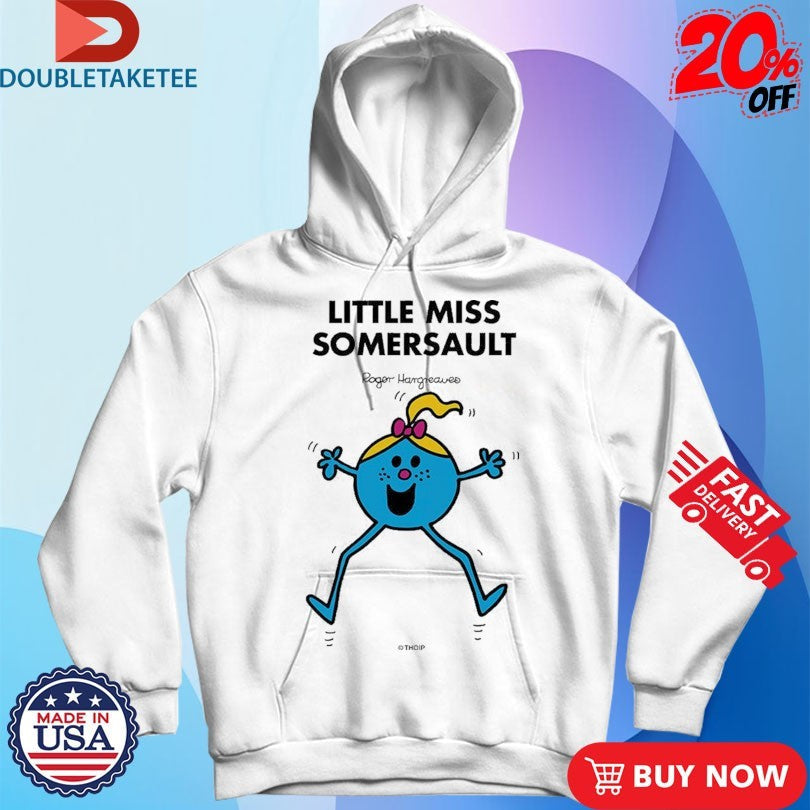 Official Mr. Men Little Miss Little Miss Somersault Shirts Unisex , , , Long Sleeve Tee