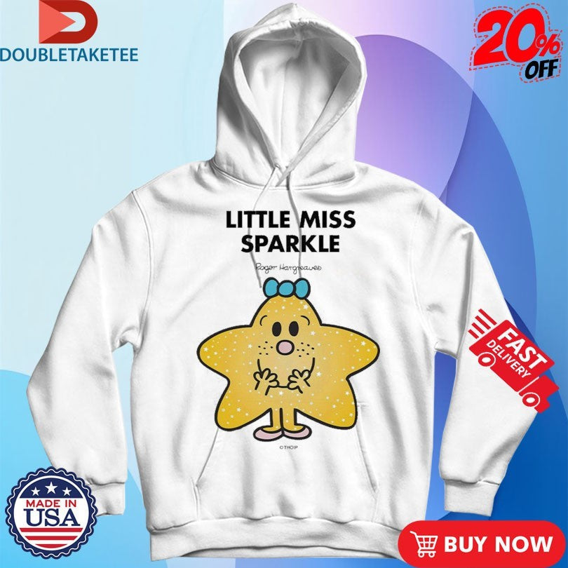 Official Mr. Men Little Miss Little Miss Sparkle Shirts Unisex , , , Long Sleeve Tee