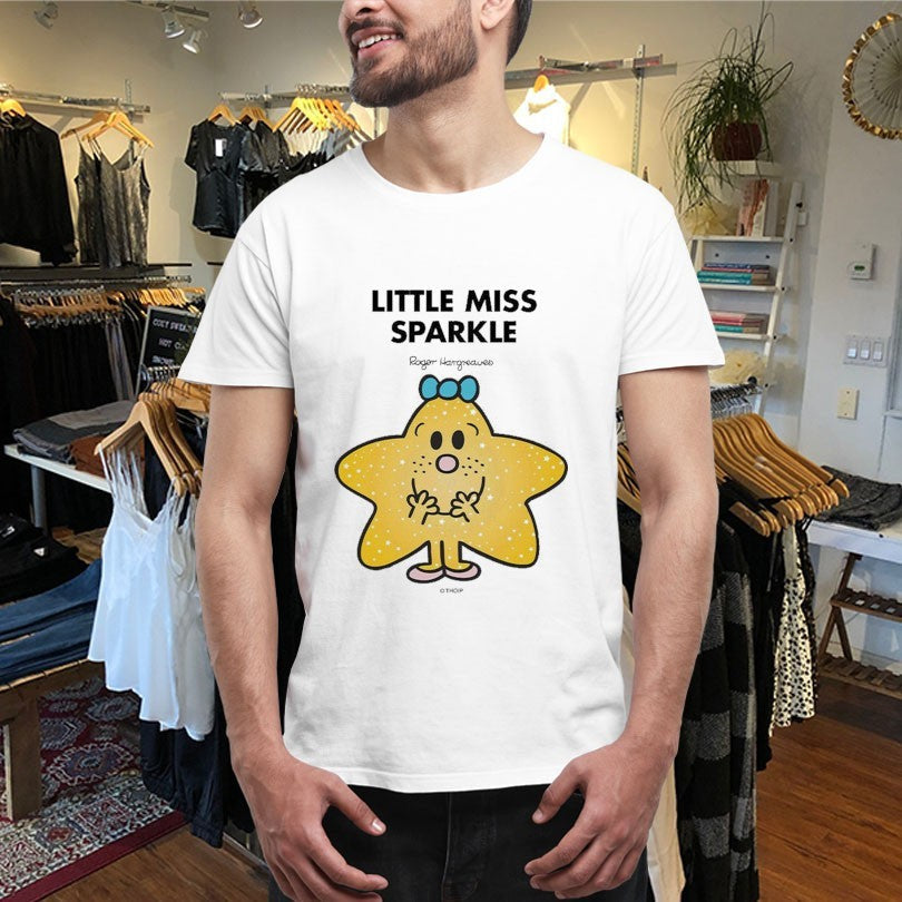 Official Mr. Men Little Miss Little Miss Sparkle Shirts Unisex , , , Long Sleeve Tee