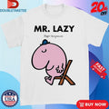 Official Mr. Men Little Miss Mr. Lazy Shirts Unisex , , , Long Sleeve Tee