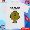 Official Mr. Men Little Miss Mr. Quiet Shirts Unisex , , , Long Sleeve Tee