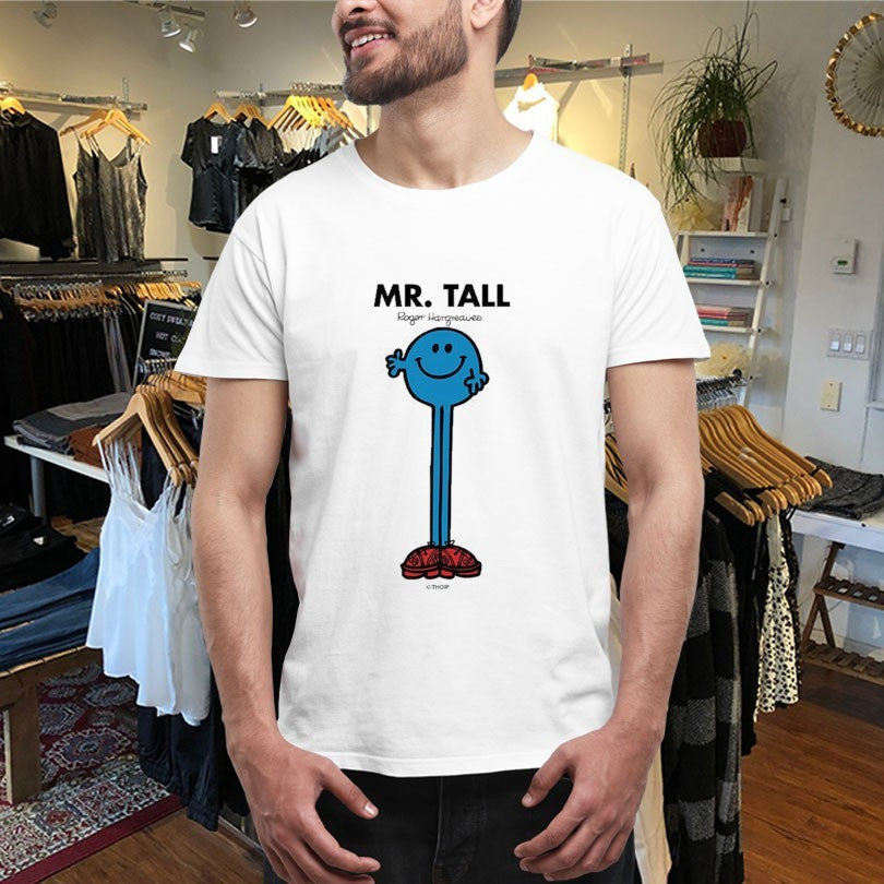 Official Mr. Men Little Miss Mr. Tall Shirts Unisex , , , Long Sleeve Tee