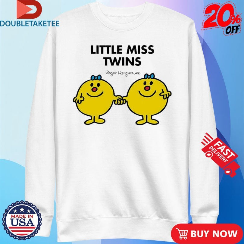 Official Mr. Men Little Miss Twins Shirts Unisex , , , Long Sleeve Tee