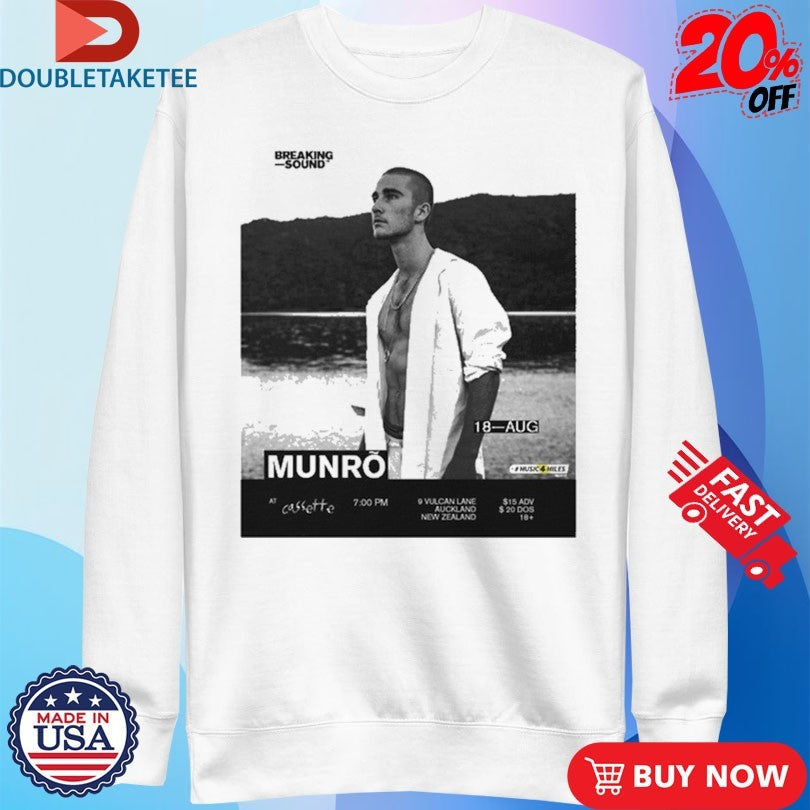 Official Munrõ X Breaking Sound Shirts Unisex , , , Long Sleeve Tee