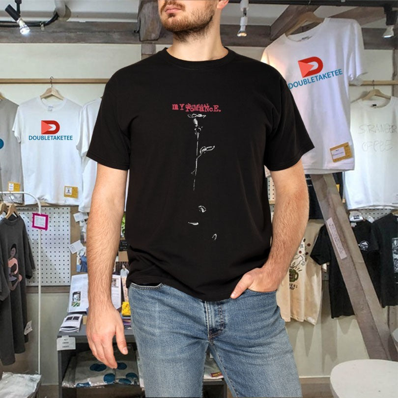 Official My Chemical Romance Dying Rose Shirts Unisex , , , Long Sleeve Tee