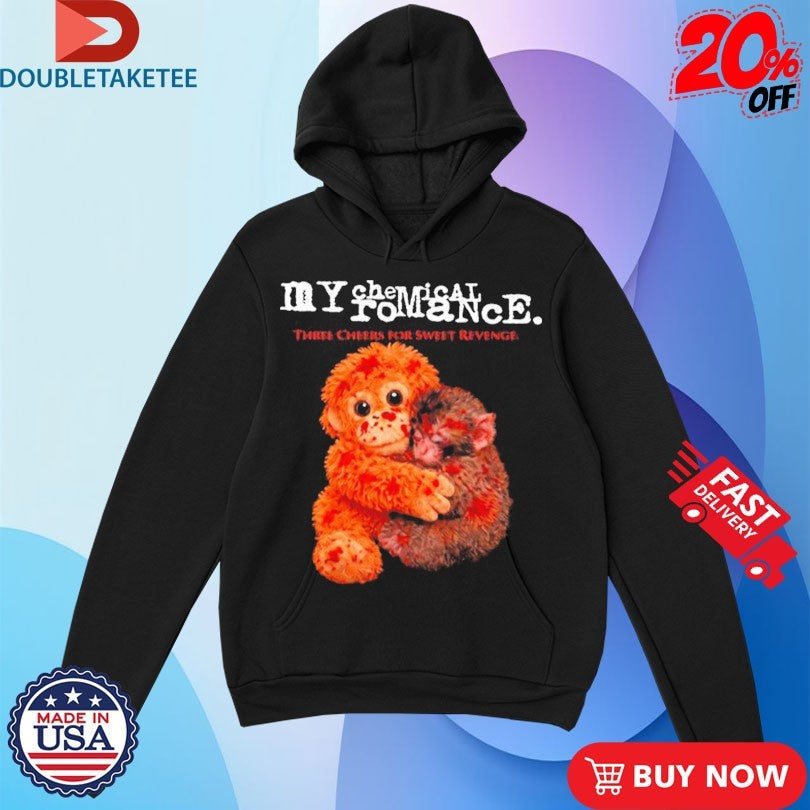 Official My Chemical Romance Punch Monkey Three Cheers For Sweet Revenge Shirts Unisex , , , Long Sleeve Tee