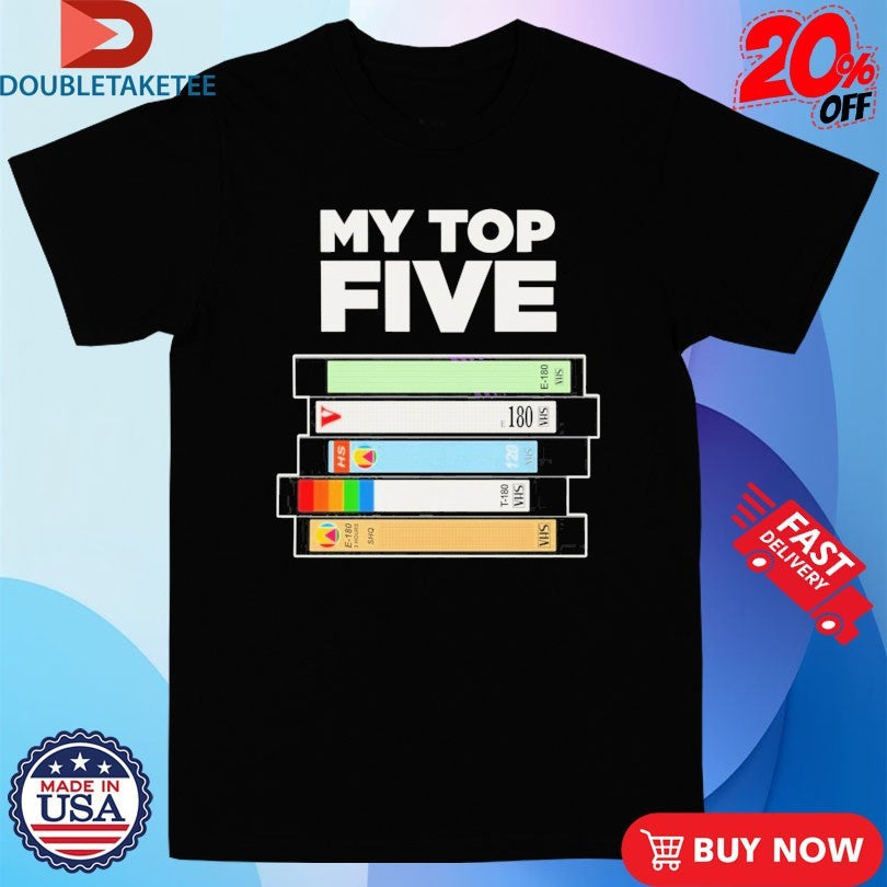 Official My Top Five Books Shirts Unisex , , , Long Sleeve Tee