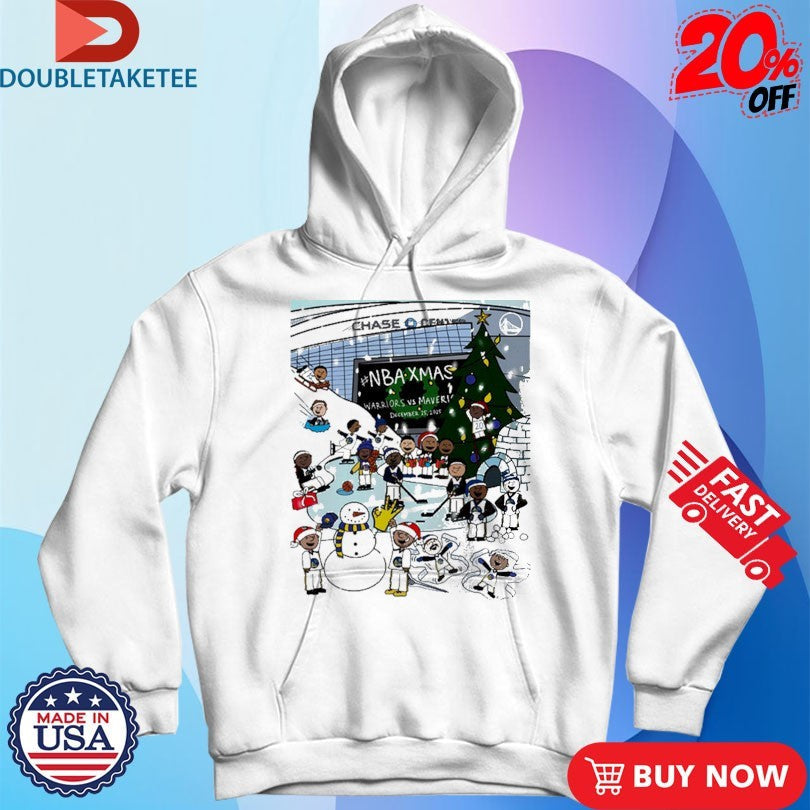 Official NBA Xmas Golden State Warriors vs Dallas Mavericks On December 25 2025 Chase Center Shirts