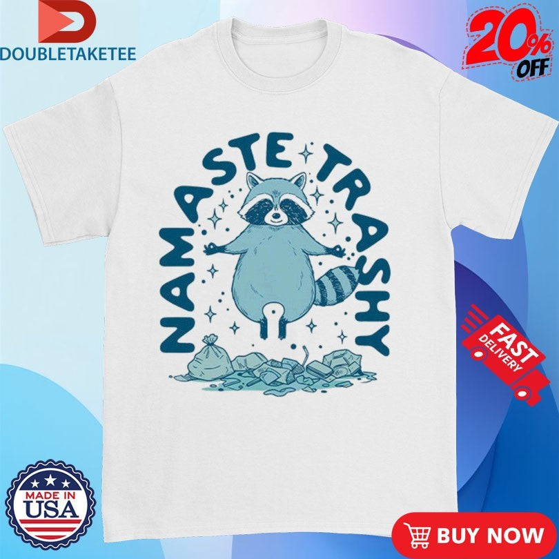 Official Namaste Trashy Raccoon Shirts Unisex , , , Long Sleeve Tee