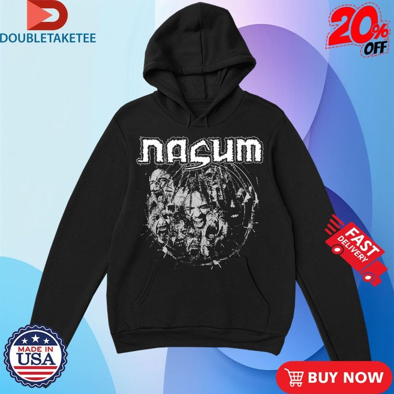 Official Nasum Screams Shirts Unisex , , , Long Sleeve Tee