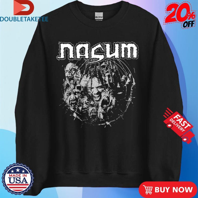 Official Nasum Screams Shirts Unisex , , , Long Sleeve Tee