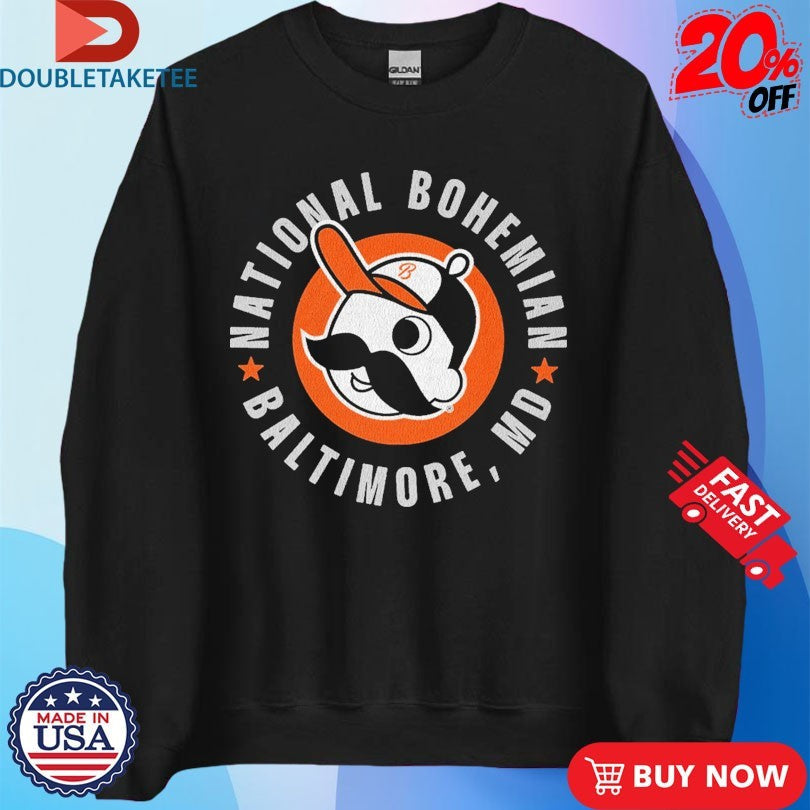Official National Bohemian Baltimore MD Logo Shirts Unisex , , , Long Sleeve Tee