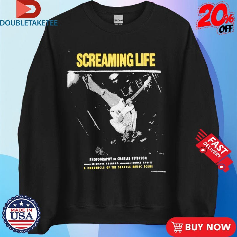 Official Neighborhood X Charles Peterson Screaming Life Shirts Unisex , , , Long Sleeve Tee