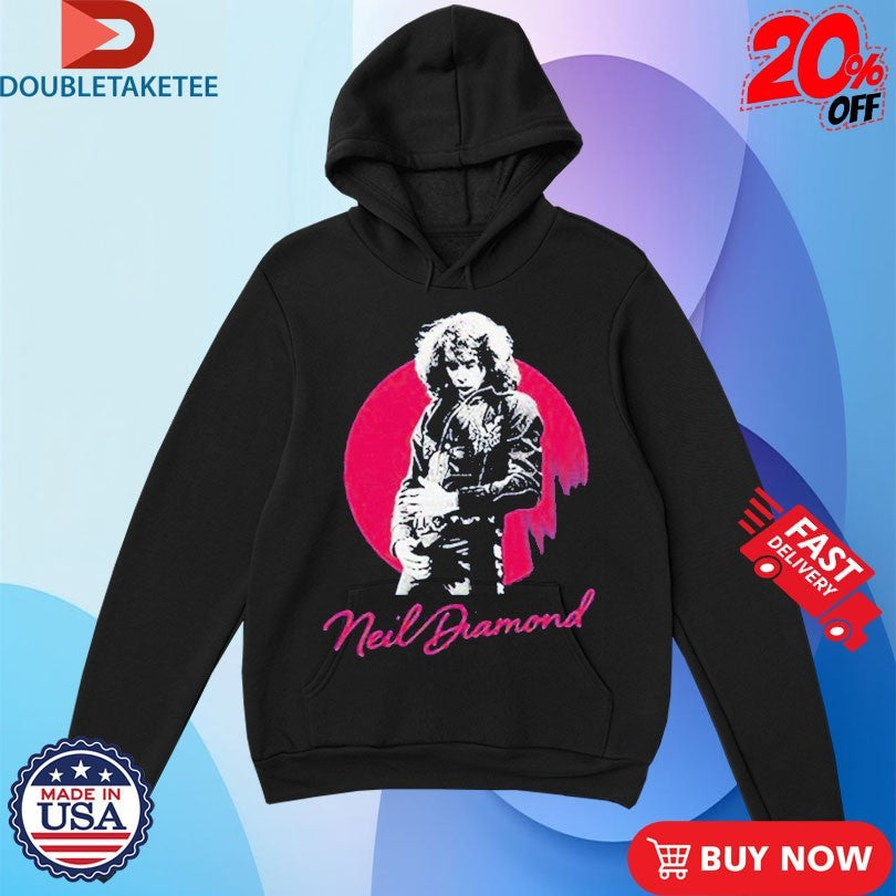 Official Neil Diamond Vintage Photo Shirts Unisex , , , Long Sleeve Tee