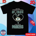 Official Never Underestimate A Nurse Who Understands Football And Loves Green Bay Packers Stethoscope Shirts