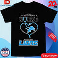 Official Never Underestimate A Woman Who Understands Football And Loves Detroit Lions Stethoscope Shirts