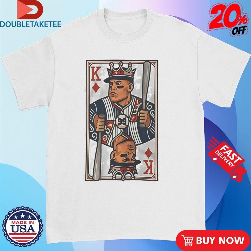 Official New York Yankees Aaron Judge King Cards Shirts Unisex , , , Long Sleeve Tee