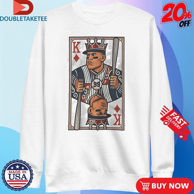 Official New York Yankees Aaron Judge King Cards Shirts Unisex , , , Long Sleeve Tee
