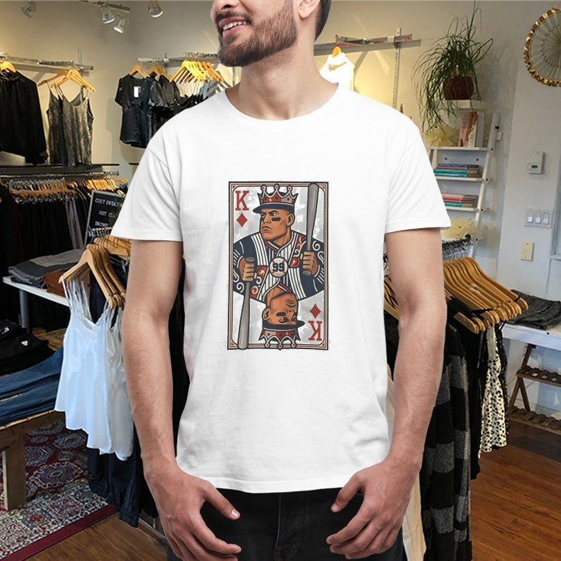 Official New York Yankees Aaron Judge King Cards Shirts Unisex , , , Long Sleeve Tee