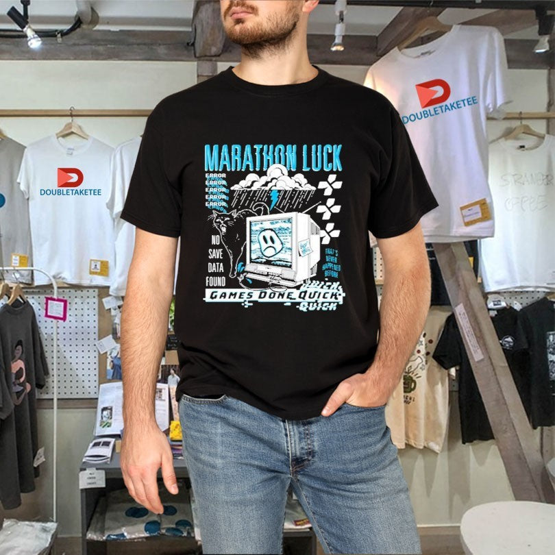 Official Nina Matsumoto Games Done Quick Marathon Luck Shirts Unisex , , , Long Sleeve Tee