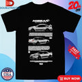 Official Nissan Skyline GT-R R32 Shirts Unisex , , , Long Sleeve Tee