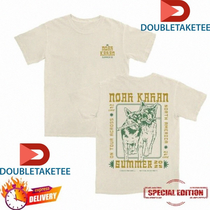 Official Noah Kahan Passing Through Summer 2025 Tour North America Shirts Unisex , , , Long Sleeve Tee
