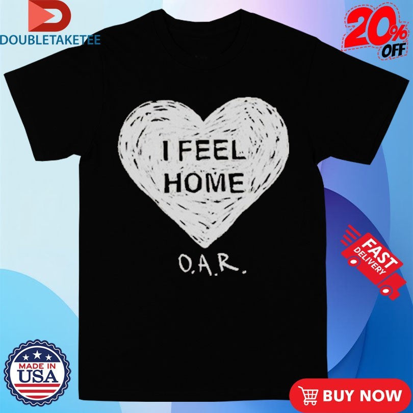 Official OAR I Feel Home Heart Shirts Unisex , , , Long Sleeve Tee