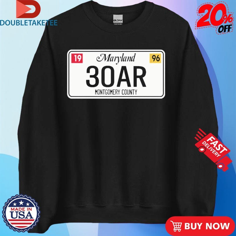 Official Oar Maryland Montgomery County 3OAR 1996 Shirts Unisex , , , Long Sleeve Tee