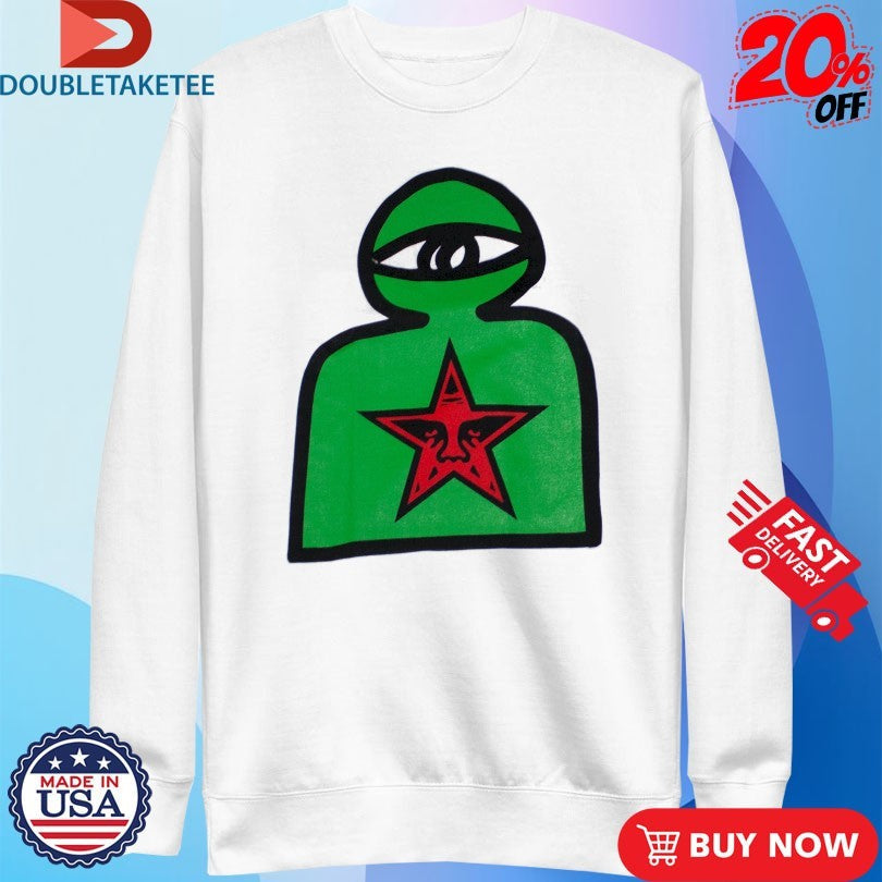 Official Obey X Ryan Hawaii Eye Star Shirts Unisex , , , Long Sleeve Tee