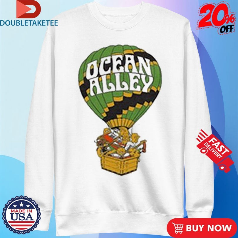 Official Ocean Alley Hot Air Balloon Shirts Unisex , , , Long Sleeve Tee
