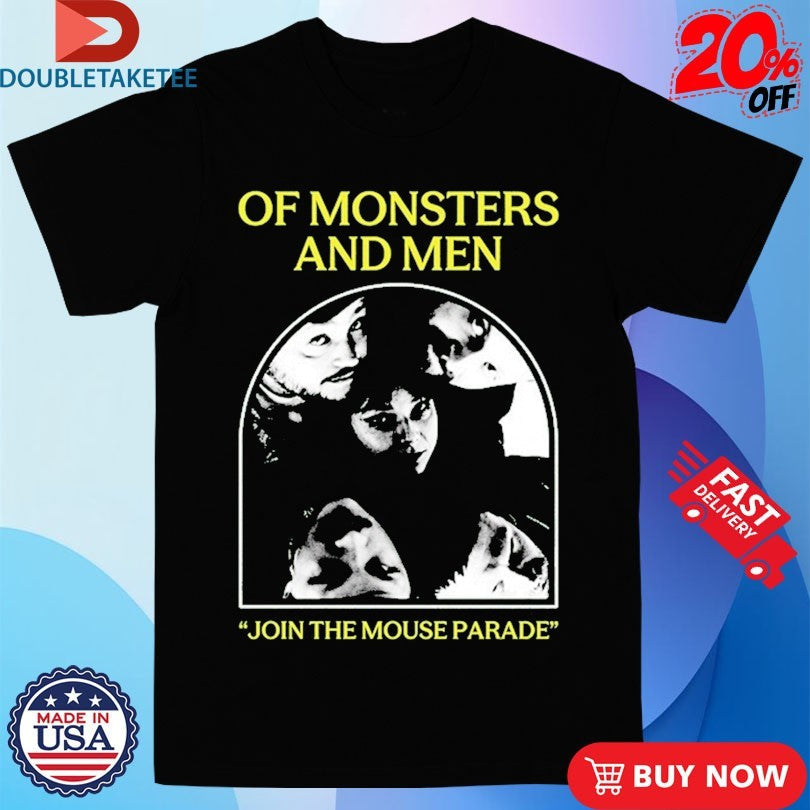 Official Of Monsters And Men Join The Mouse Parade Shirts Unisex , , , Long Sleeve Tee