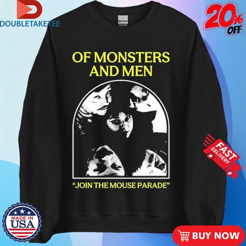 Official Of Monsters And Men Join The Mouse Parade Shirts Unisex , , , Long Sleeve Tee