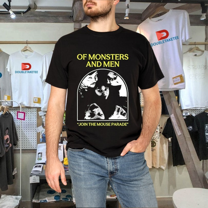 Official Of Monsters And Men Join The Mouse Parade Shirts Unisex , , , Long Sleeve Tee