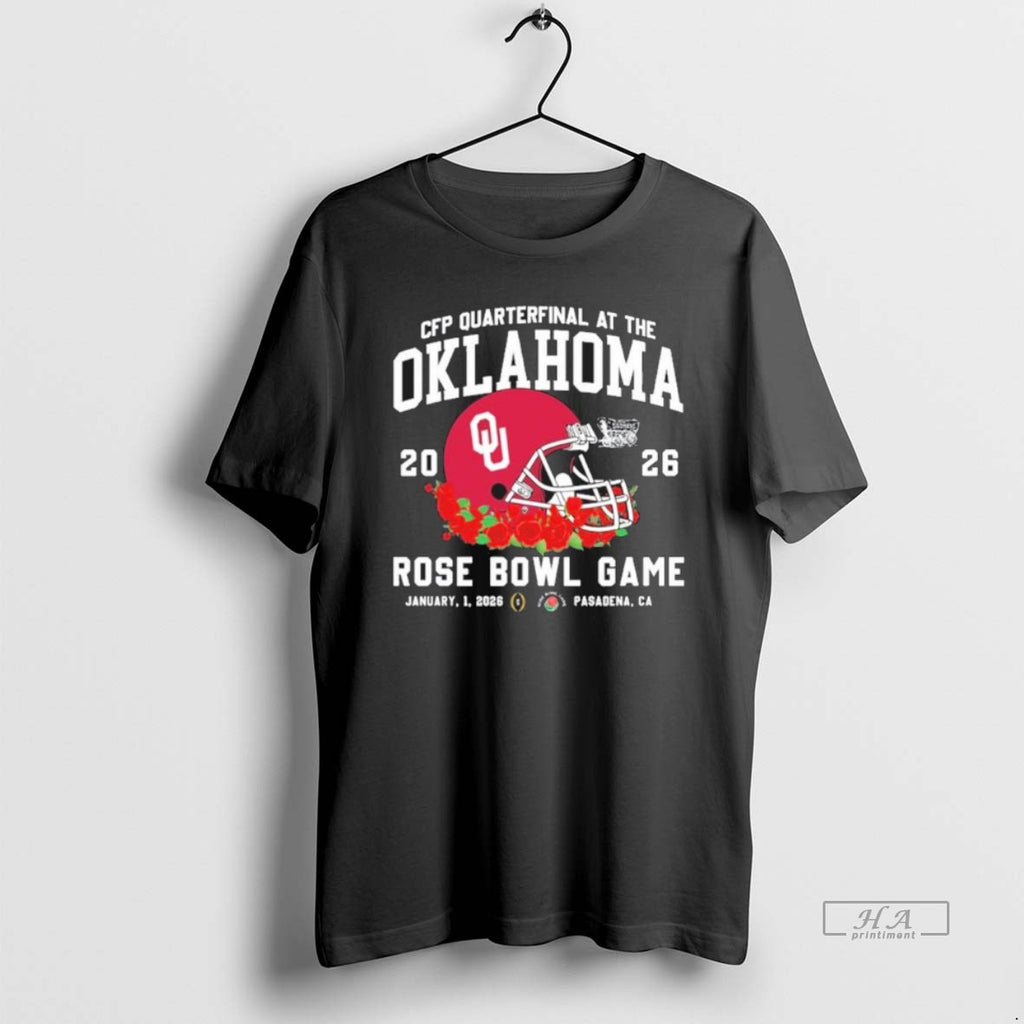 Official Oklahoma Rose Bowl 2026 Helmet