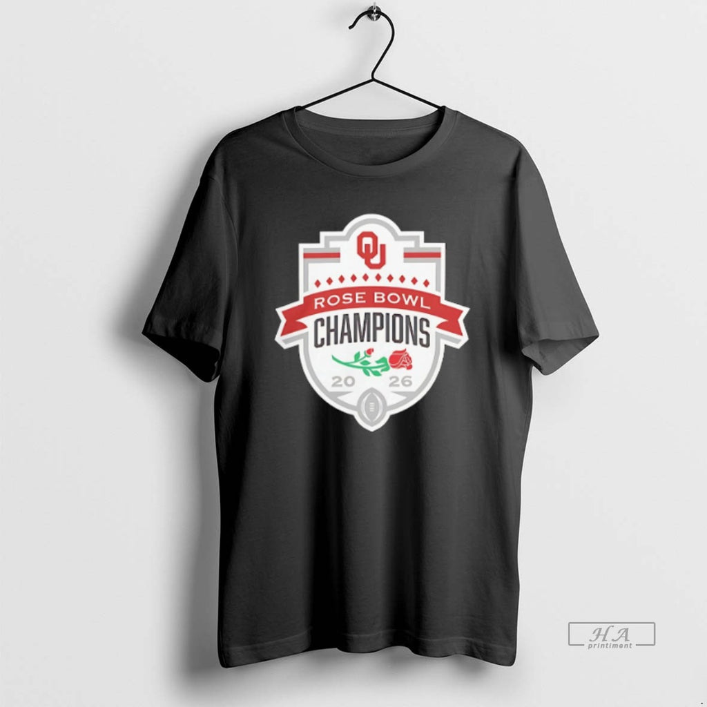 Official Oklahoma Sooners 2026 Rose Bowl Game Champions