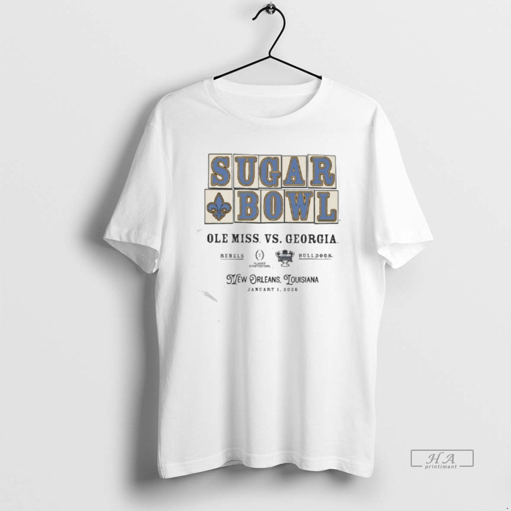 Official Ole Miss Vs Georgia 2026 Allstate Sugar Bowl