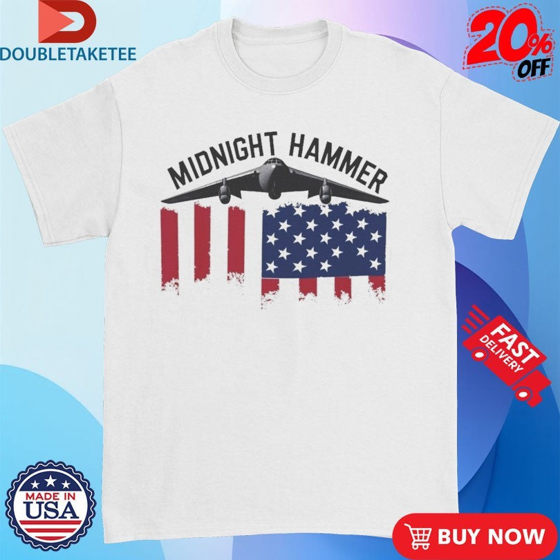 Official Operation Midnight Hammer American Flag Shirts Unisex , , , Long Sleeve Tee