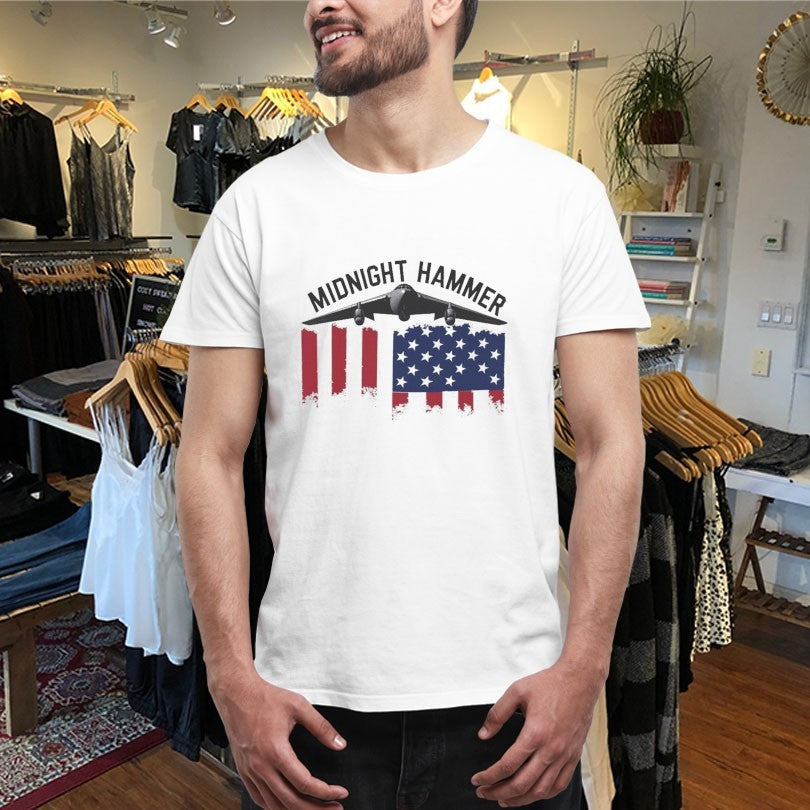 Official Operation Midnight Hammer American Flag Shirts Unisex , , , Long Sleeve Tee