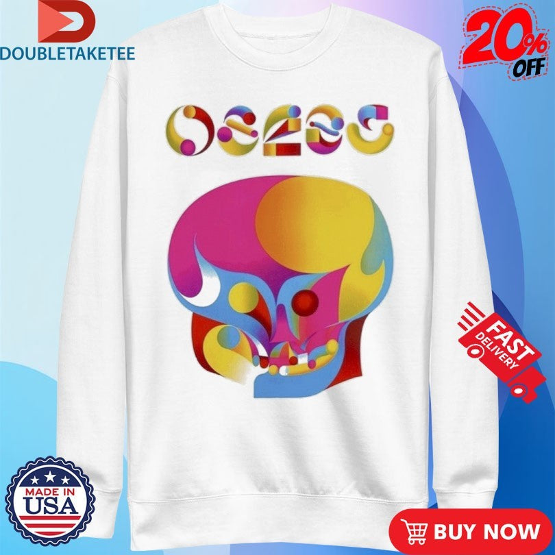 Official Osees Color Skull Shirts Unisex , , , Long Sleeve Tee