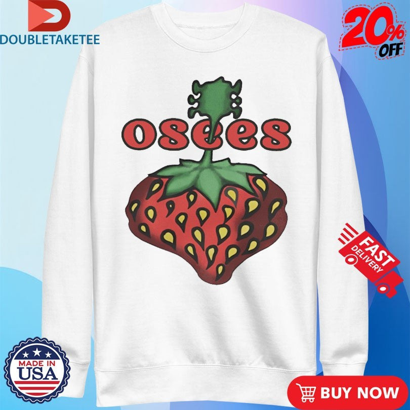 Official Osees Strawberry Shirts Unisex , , , Long Sleeve Tee