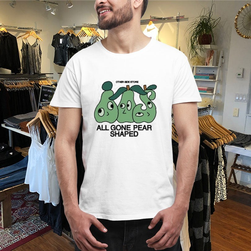 Official Other Side All Gone Pear Shaped Shirts Unisex , , , Long Sleeve Tee