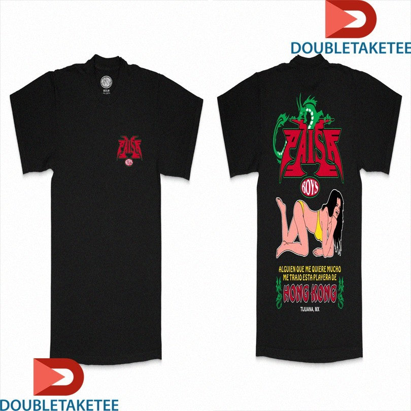 Official Paisaboys X Hong Kong Shirts Unisex , , , Long Sleeve Tee